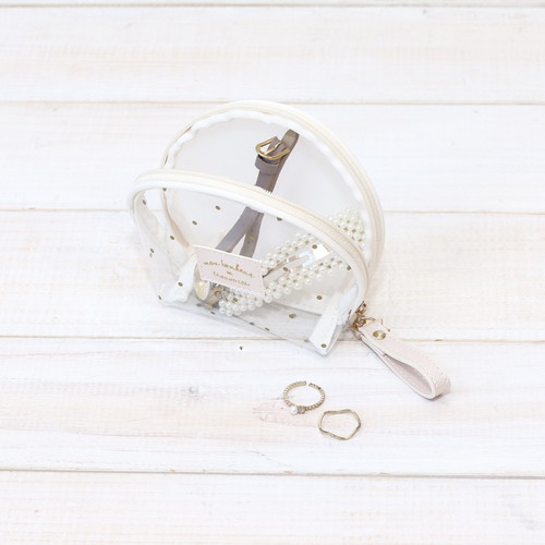 Mds Btob ラボクリップ ポーチ ポレール クリアシェルポーチ ホワイト 21b Pocp01 Wh お店の業種からさがす 文具 雑貨の卸 仕入れサイトmdsbtob