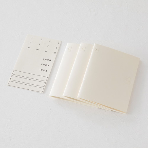 ノート/メモ帳｜【NEW】MDノート ライト＜新書＞ 方眼罫 3冊組A