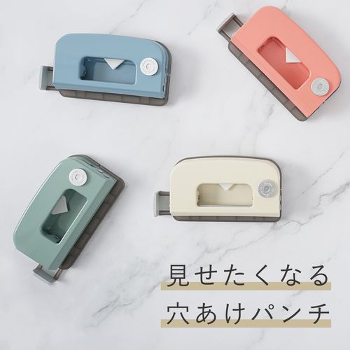MDS BtoB |#カール事務器 穴あけパンチ デコレ・パンチ ピンク