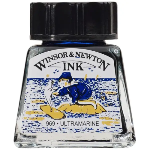#G-Too Winsor＆Newton ドローイング インク 14ml  ｳﾙﾄﾗﾏﾘﾝ　19501660