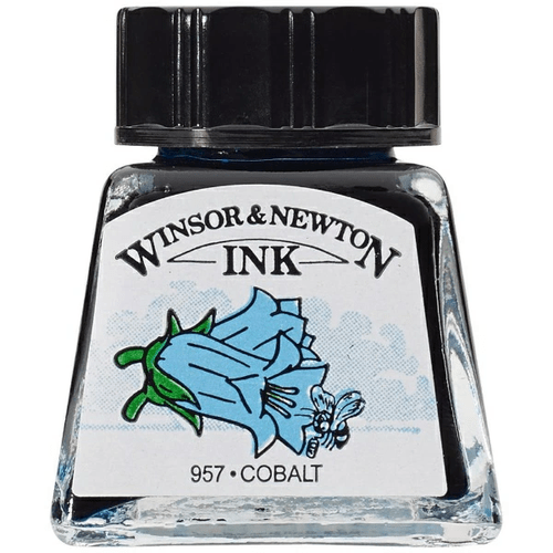 #G-Too Winsor＆Newton ドローイングインク 14mlボトル コバルト 19501176