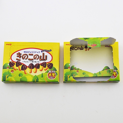 MDS BtoB |#サカモト メモ おやつ 箱メモ きのこの山 40155201: お店の ...