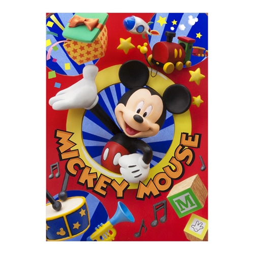 #ダイゴー(国内販売のみ) 3Dポストカード (D)3Dポストカード ミッキーズ･ポップトイ