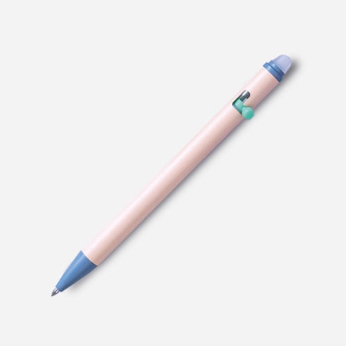 #クオバディス・ジャパン(国内販売のみ） ボールペン イレーザブルペン 0.7mm ピンク・ライトブルー PTSTK-002