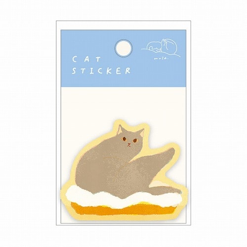 #RYURYU シール mula･ステッカー  ごまクリームタルト MUST02