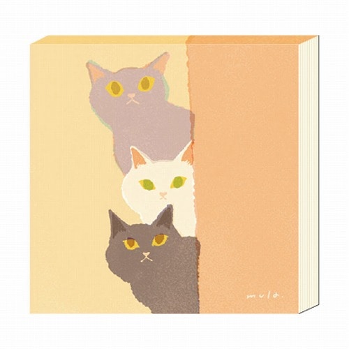 #RYURYU メモ帳 mula･メモパッド  トリプルアイスクリーム MUM01