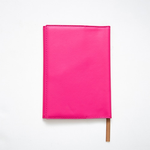#コンサイス 読書関連小物 カダケス 本革ブックカバー 四六 ピンク 610687