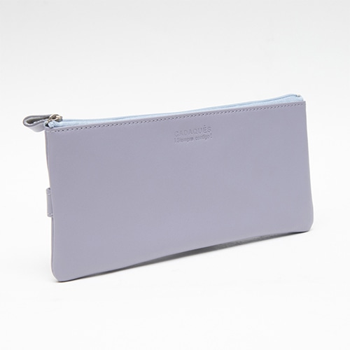 #コンサイス 身辺雑貨 カダケス 本革パスポートケース＆チケットケース  グレー 610854