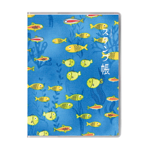 #トコナッツ  トコナッツ スタンプ帳 海の中の熱帯魚 STM-03-O