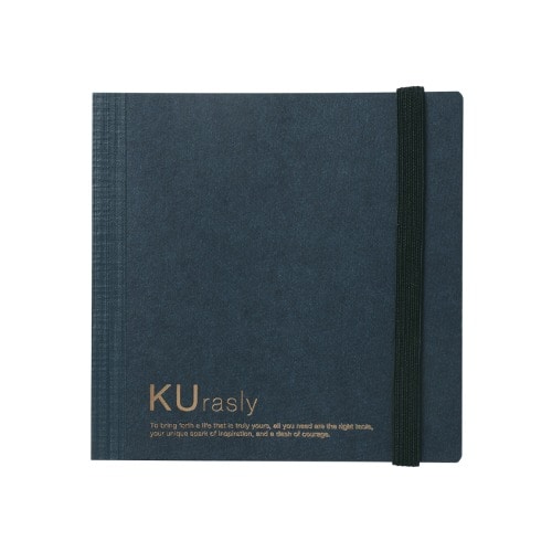 #包む ノート スクエアノート 108ｍｍ ネイビー T9081