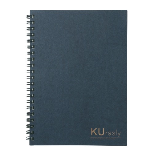 #包む ノート リングノート A5 ネイビー T9084