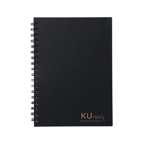 #包む ノート リングノート B6 ブラック T9090