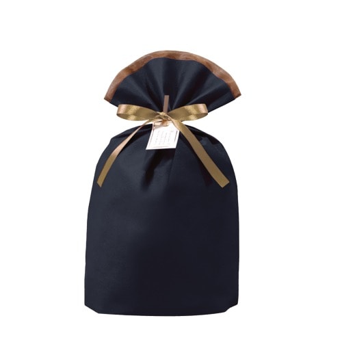 #包む 梱包用品 シックBAG巾着  ブラック TD036