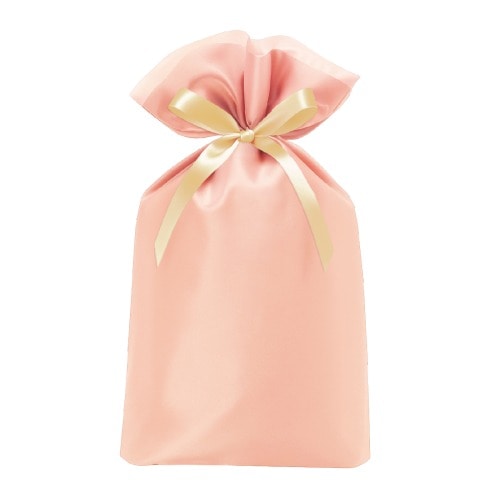 #包む 梱包用品 巾着･オーガンジーBAG  ピンク TD039