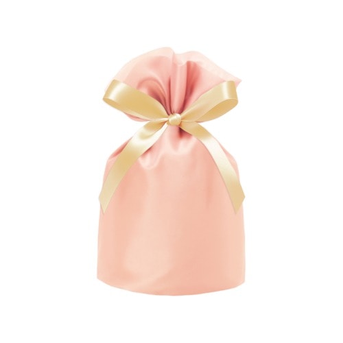 #包む 梱包用品 巾着･オーガンジーBAG  ピンク TD041