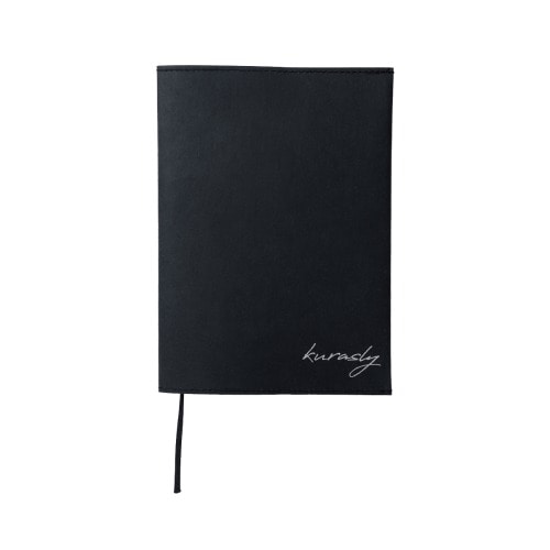 #包む 読書関連小物 ブックカバー A6 ブラック TA020