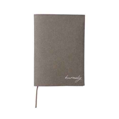 #包む 読書関連小物 ブックカバー A6 ブラウン TA022