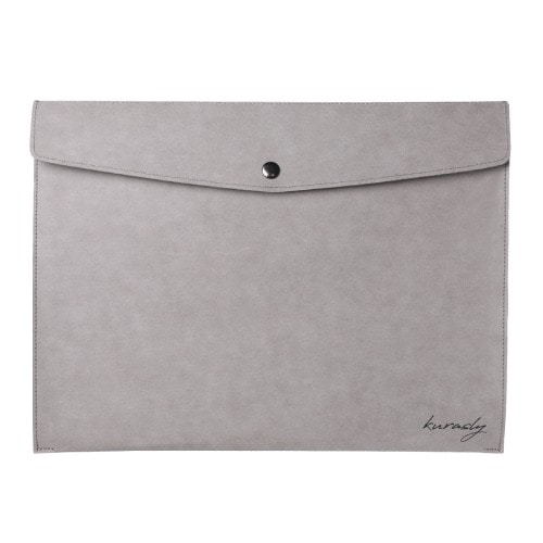 #包む ファイリング用品 ドキュメントケース A4 グレー TA024