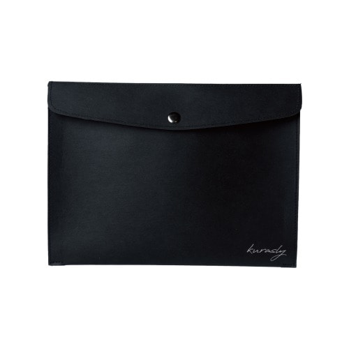 #包む ファイリング用品 ドキュメントケース A5 ブラック TA026