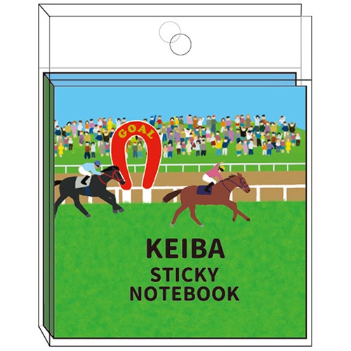 #グリーティングライフ(国内販売のみ） 付箋 ブック型ふせん 4柄20枚 ケイバ ETPG-208