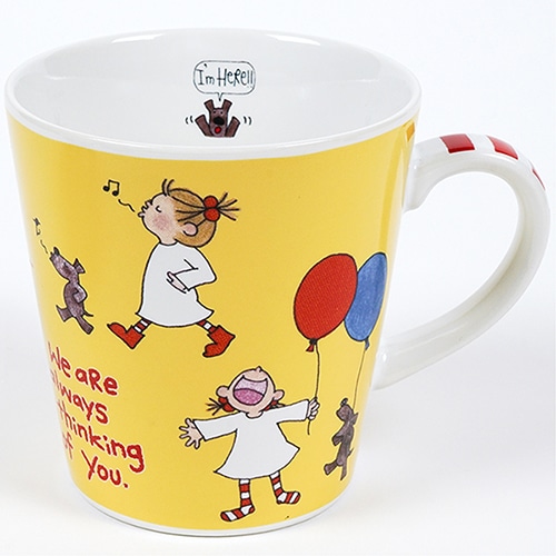 #グリーティングライフ キッチン雑貨 ココちゃん･マグカップ 容量:250ml ココちゃん＆グーシャ RYL-1134