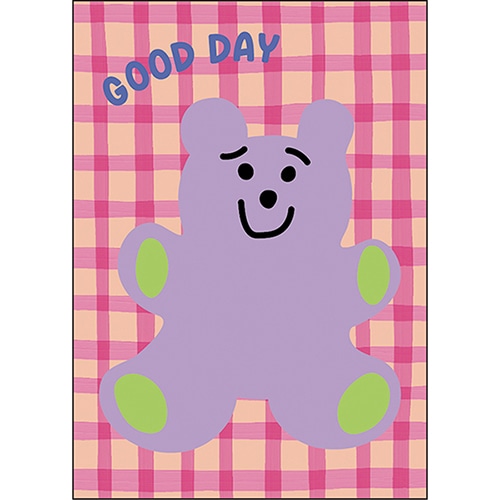 #グリーティングライフ ノート シックノート 5mm方眼,64ページ,A5 クマ MMN-489