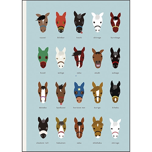 #グリーティングライフ(国内販売のみ） ノート KEIBAノート 5mm方眼,64ページ,A5 フェイス ETN-212