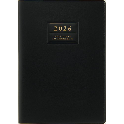 #高橋書店（国内販売のみ） 手帳 2026年 4月始まり B5 ウィークリー デスクダイアリー 黒 No.931