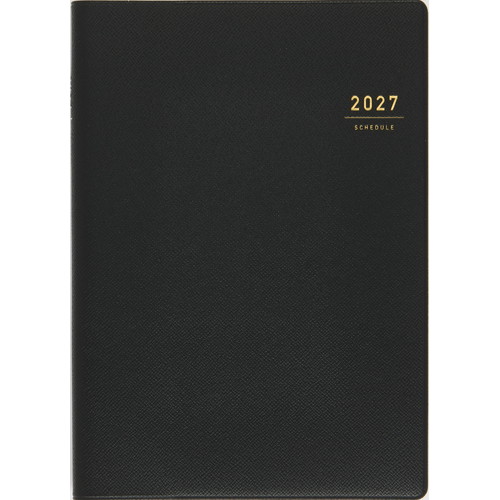 #高橋書店（国内販売のみ） 手帳 27年度版 A5 ウィークリー デスクダイアリー 黒 No.95 （2026年 12月始まり）