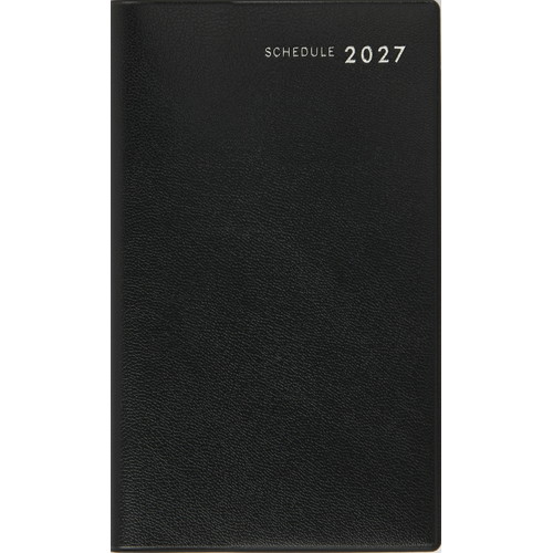 #高橋書店（国内販売のみ） 手帳 27年度版 ウィークリー ニューダイアリー アルファ 12 黒 No.107 （2026年 12月始まり）