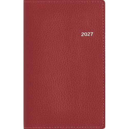 #高橋書店（国内販売のみ） 手帳 27年度版 ウィークリー ティーズビュー 6 レッド No.178 （2026年 12月始まり）