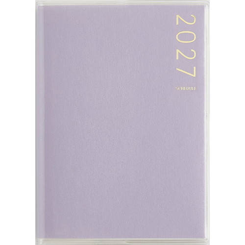#高橋書店（国内販売のみ） 手帳 27年度版 B7 ウィークリー ティーズピュア 4 ライラック No.183 （2026年 12月始まり）