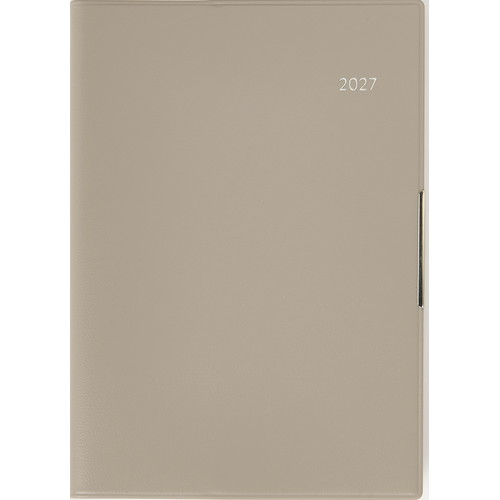 #高橋書店（国内販売のみ） 手帳 27年度版 B6 ウィークリー フェルテ 1 グレージュ No.231 （2026年 12月始まり）