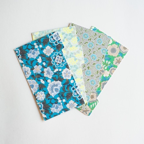 #尚雅堂 手帳関連小物 友禅インデックス バイブル GARDEN 54013