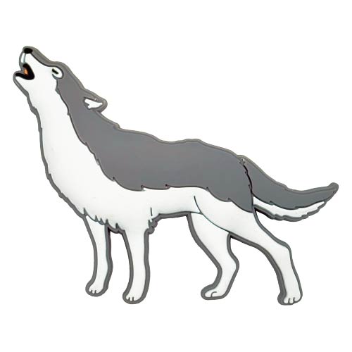 #ワールド商事 生活雑貨 アニマルラバーマグネット  オオカミ 151966