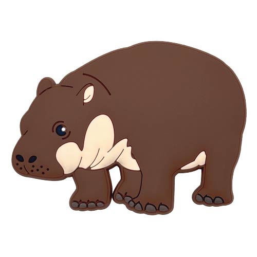 #ワールド商事 生活雑貨 アニマルラバーマグネット  コビトカバ 152086