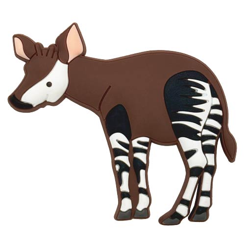 #ワールド商事 生活雑貨 アニマルラバーマグネット  オカピ 152116