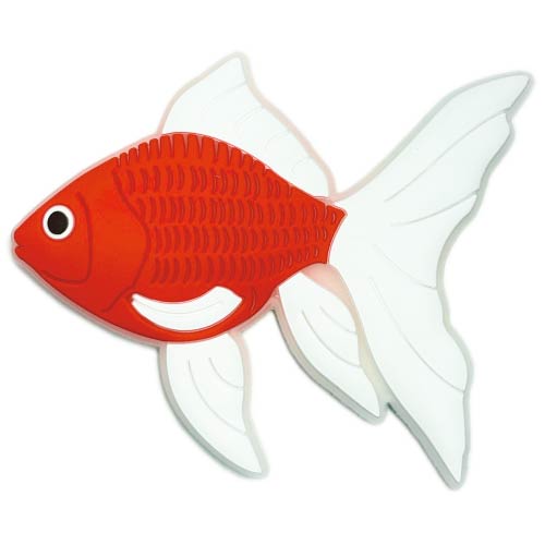 #ワールド商事 生活雑貨 アクアチックラバーマグネット  金魚 152451