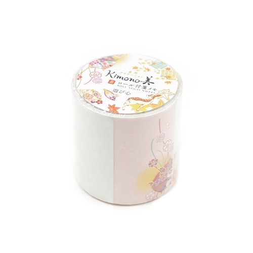 #カミイソ産商(国内販売のみ） 付箋 Kimono･美ロール付箋 4design×15Sheet 遊び心 GR-5004