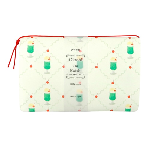 #カミイソ産商(国内販売のみ） 身辺雑貨 SAIEN･懐紙 ケース付･20枚入り 喫茶Cherry No.3536