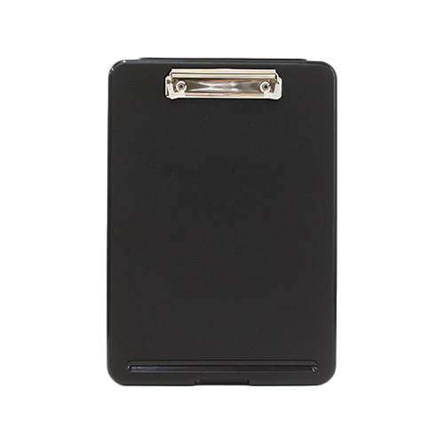 #KDT Japan ファイリング用品 クリップボード A4・収納付 ブラック 120880