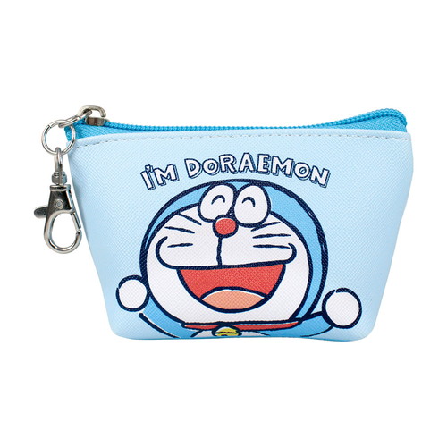 #ティーズファクトリー(国内販売のみ） 身辺雑貨 アイムドラえもん三角ミニポーチ　  ドラえもん･アップ ID-5544528UP