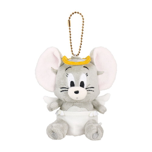 #ティーズファクトリー(国内販売のみ） 身辺雑貨 トムとジェリーぬいぐるみマスコット　  天使TF TJ-5549202TT