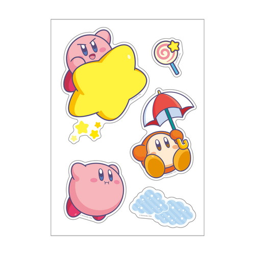 #ティーズファクトリー(国内販売のみ） シール 星のカービィインテリアステッカー　  おそら HK-5545462OS