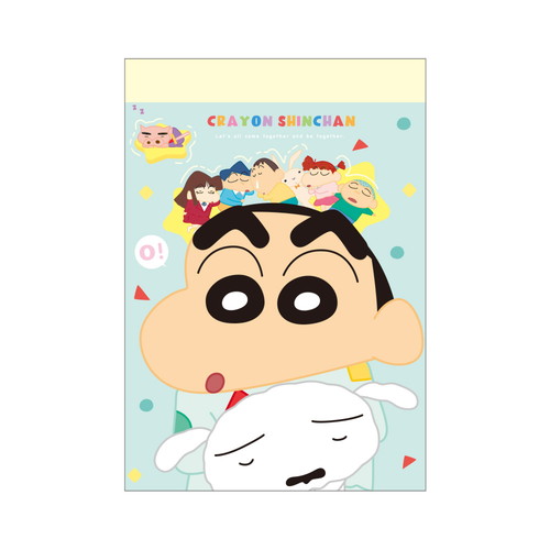 #ティーズファクトリー(国内販売のみ） メモ帳 クレヨンしんちゃんミニメモ　  MUGYU･パジャマ KS-5562088MP