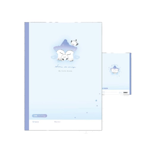 #クーリア ノート 方眼ノート B5･5mm 空とえなが 00106