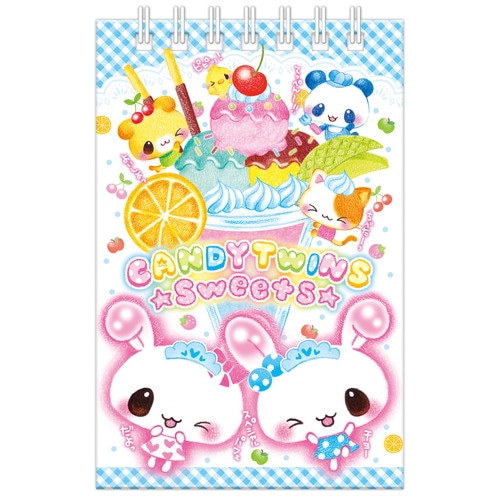 #クーリア  キャンディツインズ・リングメモ  パフェ 00171