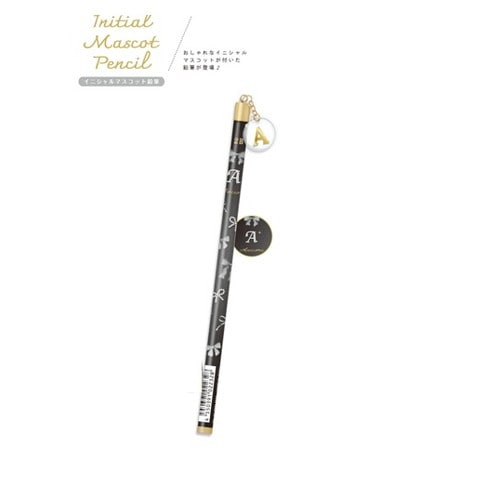 #クーリア  イニシャルマスコット鉛筆(2B・丸)  A 02232
