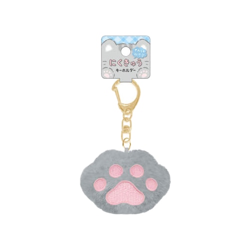 #クーリア 身辺雑貨 もっちりずにくきゅうキーホルダー  さばとら 04322