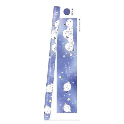 #クーリア 鉛筆 シマエナガ鉛筆 2B･丸 エナガタワー･トゥインクルB 04421